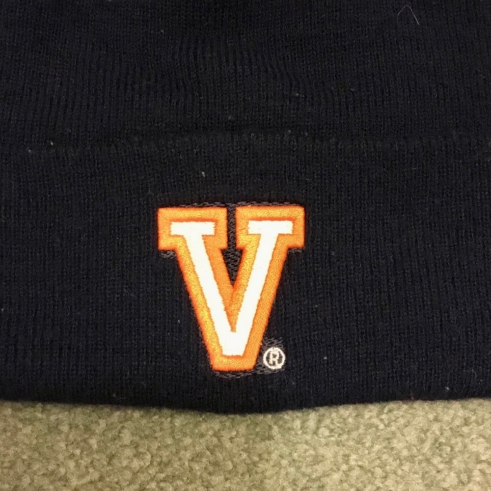 VIRGINIA CAVALIERS KNIT BLUE BEANIE HAT - Picture 2 of 4